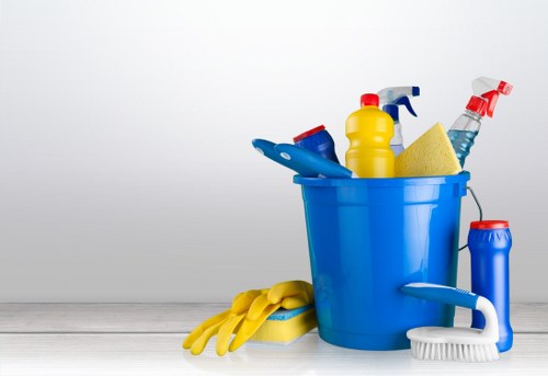 Shadwell carpet cleaning service treating a stained floor covering