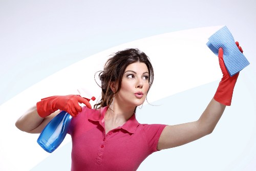 Team assessing a carpet cleaning concern and service details